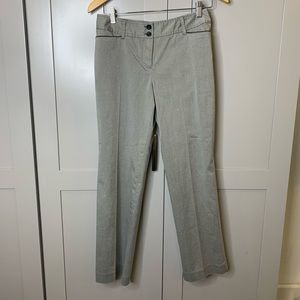 Ann Taylor Loft Gray Dress Pant Petit